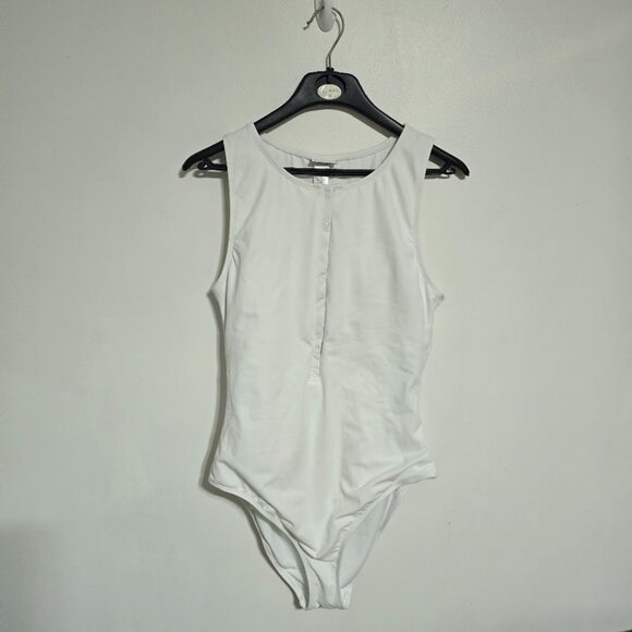 Andie The Mailbu One-Piece Swimsuit Size Medium White NWT - Picture 4 of 12